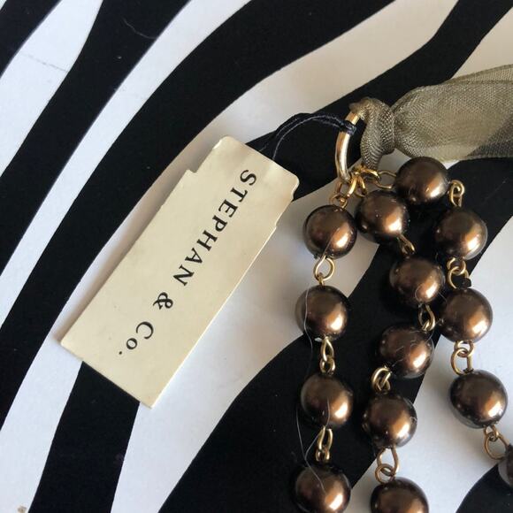 3 for $30 Stephan & Co. Brown Necklace - Picture 4 of 4